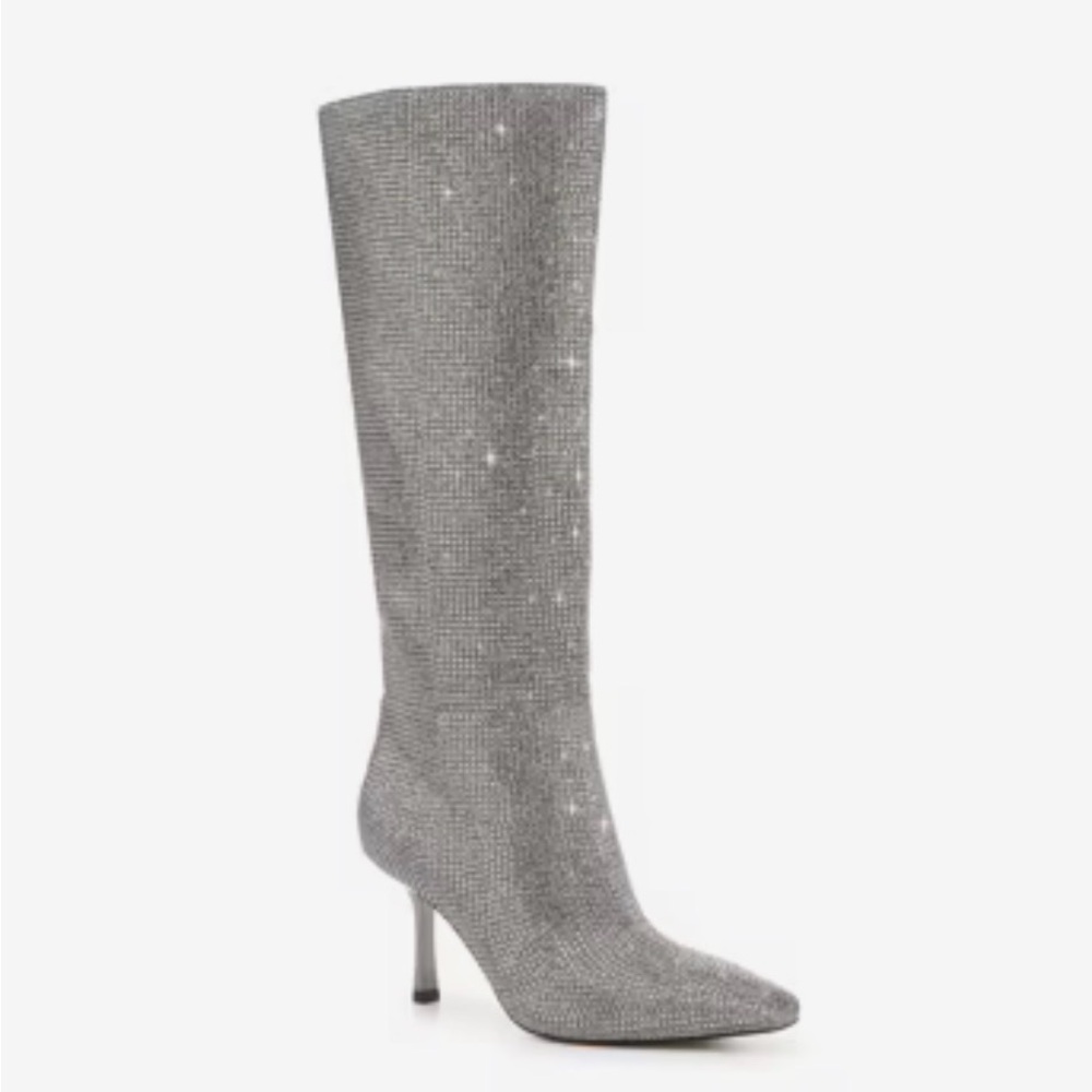 Rhinestone covered Knee-High Women's Boots - DSW
